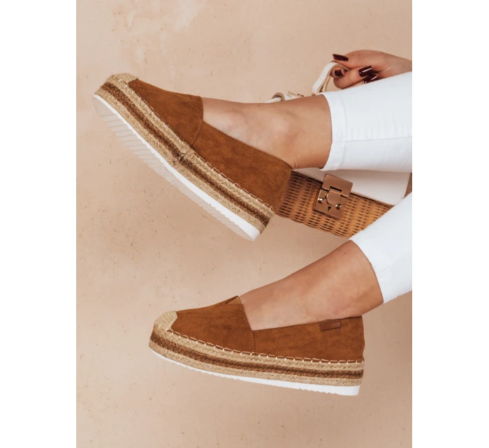 Dámské espadrilky LANSI camel FashionStreet ZY0060