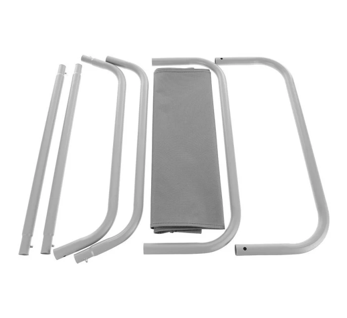 ZAHRADNÍ A PLÁŽOVÉ LEHÁTKO SKLÁDACÍ A TAŠKA ŠEDÁ ENERO CAMP ZAHRADNÍ A PLÁŽOVÉ LEHÁTKO SKLÁDACÍ A TAŠKA ŠEDÁ ENERO CAMP