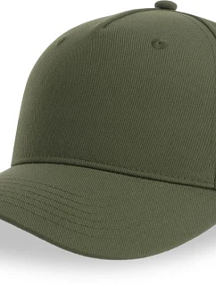 5 panelová baseballová kšiltovka olive model 22479023 - Atlantis Headwear