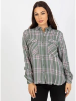 Halenka model 17790419 khaki barva - FPrice