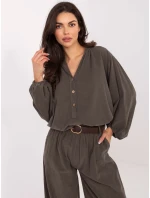 Koszula IT KS model 21722844 ciemny khaki - FPrice