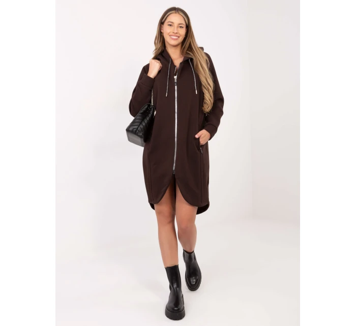 Bluza RV BL model 21787906 ciemny brązowy - FPrice