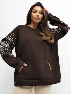 Bluza RV BL model 21777653 ciemny brązowy - FPrice