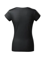 Fit V-neck tričko dámské ebony gray Fit V-neck tričko dámské ebony gray