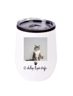 Personalizovaný termohrnek "bowl" - fotografie s mazlíčkem