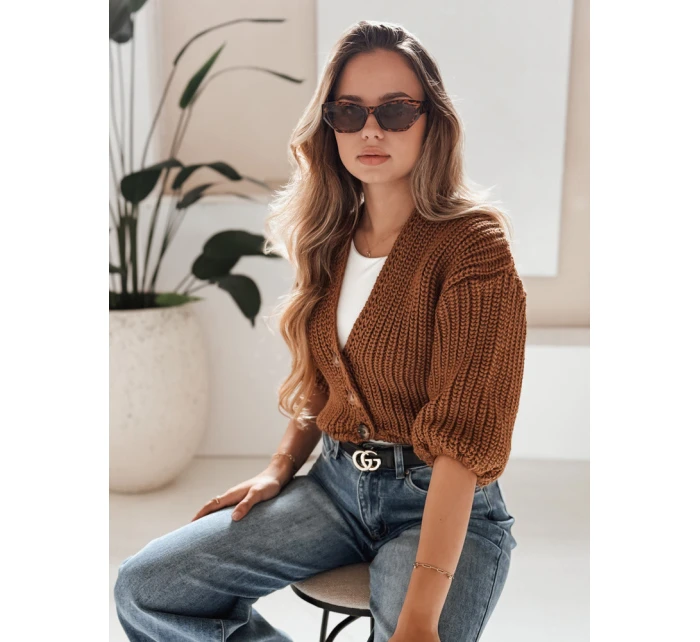 dámský velbloudí svetr Dstreet model 21967050 - FashionStreet