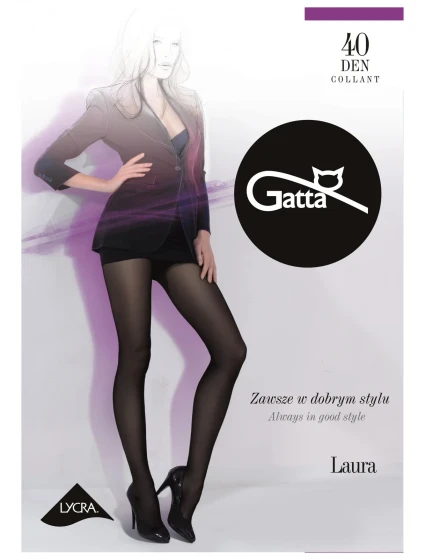 Dámské punčochové kalhoty Gatta Laura 40 den 5-XL Dámské punčochové kalhoty Gatta Laura 40 den 5-XL