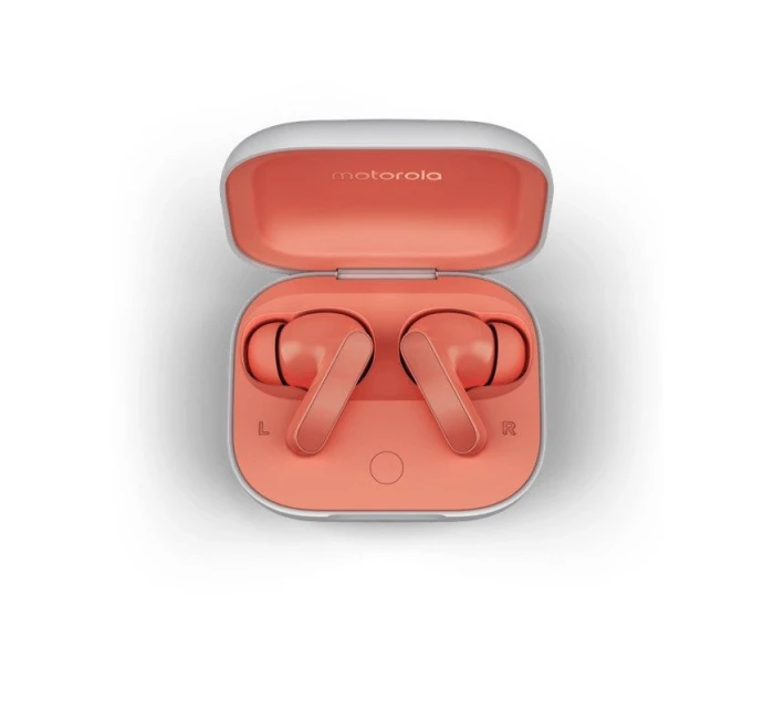 Motorola Moto buds Peach Pink sluchátka
