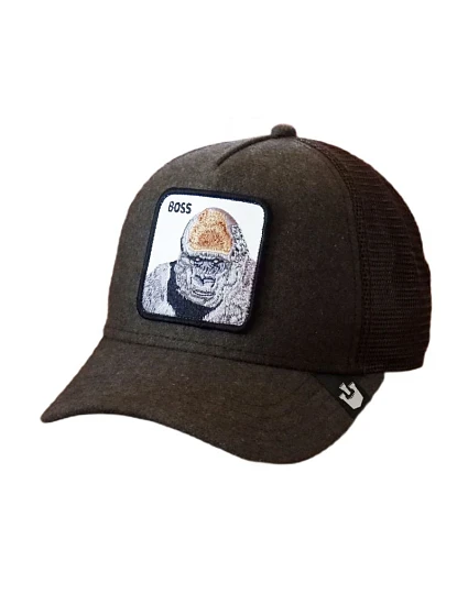 Goorin Bros. The Boss Trucker baseballová čepice - 101-1063-DARK GREEN Goorin Bros. The Boss Trucker baseballová čepice - 101-1063-DARK GREEN