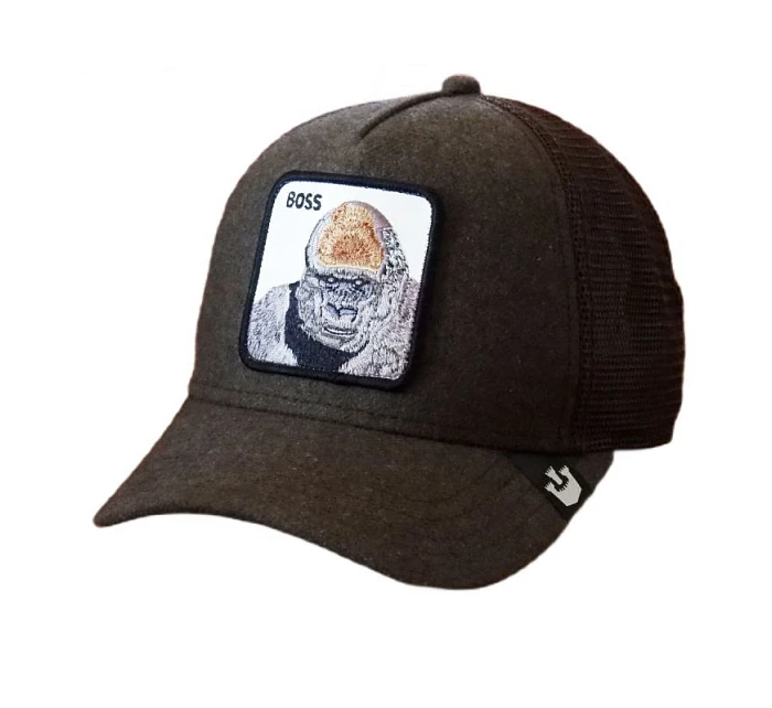 Goorin Bros. The Boss Trucker baseballová čepice - 101-1063-DARK GREEN Goorin Bros. The Boss Trucker baseballová čepice - 101-1063-DARK GREEN