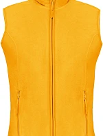 Kariban K 906 Dámská mikrofleecová vesta "Melodie" 20.K906 yellow
