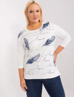 Bluzka RV BZ model 19465440 ecru - FPrice