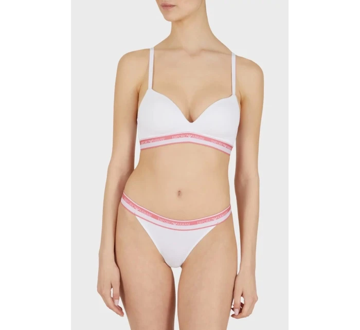 Dámská podprsenka bílá model 20113377 - Emporio Armani Dámská podprsenka bílá model 20113377 - Emporio Armani