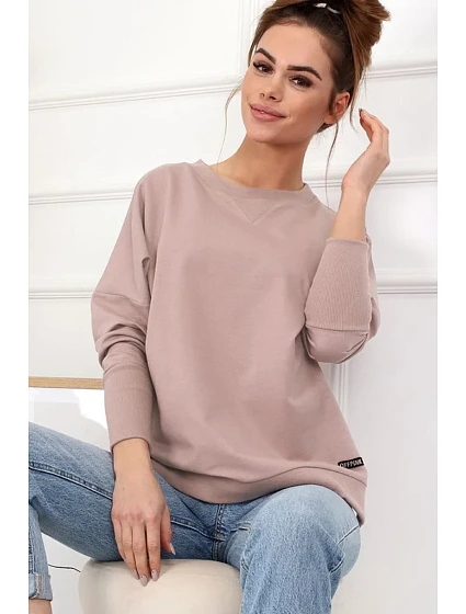 Dámská mikina model 17211079 - OFF PINK