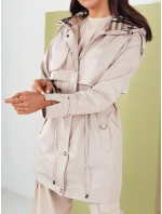 Dámská přechodná bunda parka šedá Dstreet model 21975178 - FashionStreet Dámská přechodná bunda parka šedá Dstreet model 21975178 - FashionStreet