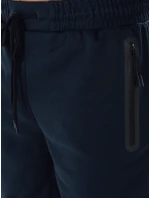 FashionStreet pánské tmavě modré teplákové šortky SX2472