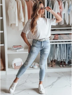 Dámské džínové kalhoty modré Dstreet model 21989083 - FashionStreet