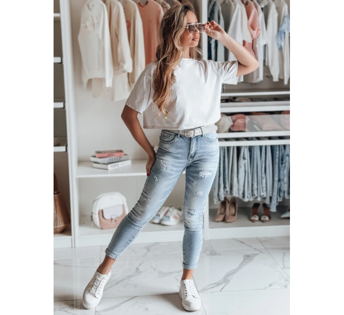 Dámské džínové kalhoty modré Dstreet model 21989083 - FashionStreet