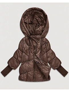 Dámská bunda s  hnědá model 22343730 - S'WEST