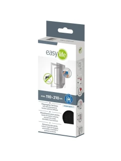 MOSKYTIÉRA NA DVEŘE 2X60X210 ČERNÁ