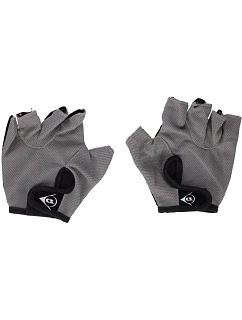 CYKLISTICKÉ RUKAVICE SENIOR GREY DUNLOP R.M