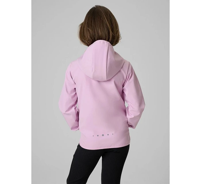 Dívčí větruodolná softshellová bunda 5000 s membránou 4F 4FJWSS26TSOFF478-47S