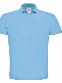 B&C ID.001 Piqué polo 01.ID01 light blue
