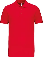 Kariban K 239 Pánské elastické piqué polo 20.K239 red
