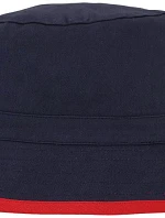 Neutral O 93061 Klobouk z bio bavlny 77.9361 navy/red