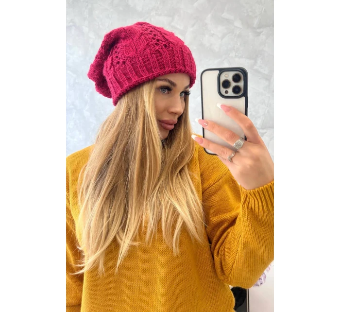 Motýlí čepice 2 K236 fuchsiová