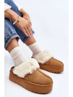 Dámské sněhule na tlusté podešvi Camel Starlyn