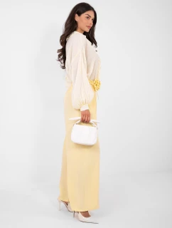 IT kalhoty SP FL8569 1.06 světle žlutá