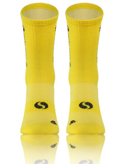 Sesto Senso Sportovní ponožky SKB_02 Yellow