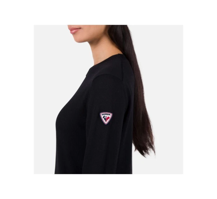 Rossignol W Corporate Crew Neck Sweater černá