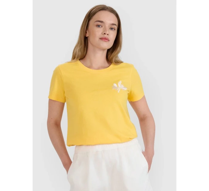 Dámské tričko s potiskem 4F 4FRSS25TTSHF2693-71S