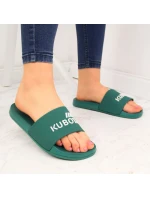 Plážové žabky bazén základní zelená Kubota