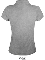 SOL'S Prime Women Dámské piqué polo z těžké bavlny model 22409500 grey melange SOL'S Prime Women Dámské piqué polo z těžké bavlny model 22409500 grey melange