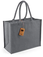 W 407 Jutová nákupní taška "Classic" graphite grey model 22518435 - Westford Mill W 407 Jutová nákupní taška "Classic" graphite grey model 22518435 - Westford Mill
