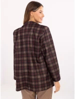 Marynarka IT MA model 21441119 ciemny brązowy - FPrice