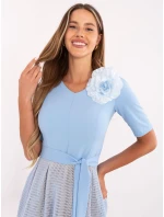 LK SK 506551 šaty.76P světle modrá