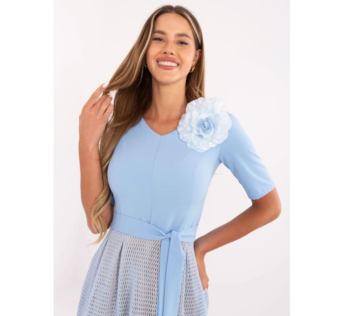 LK SK 506551 šaty.76P světle modrá