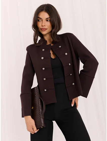 Kurtka MI KR 4393.13 brązowy Kurtka MI KR 4393.13 brązowy