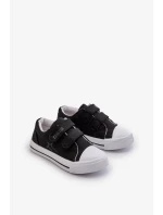 Dětské tenisky na suchý zip Big Star Black Dětské tenisky na suchý zip Big Star Black