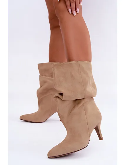 Boty na podpatku  model 232446 Step in style