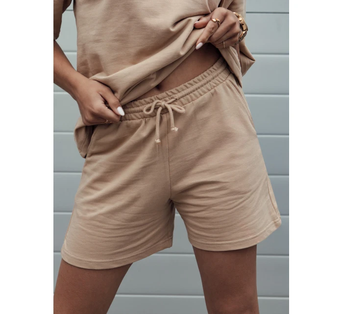 SWAN dámské šortky béžové FashionStreet SY0326