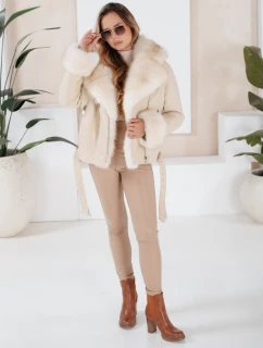 béžová dámská bunda ramones model 21991666 - FashionStreet