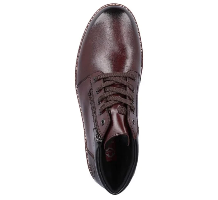 Kožené pohodlné zateplené boty M model 20539794 brown - Rieker