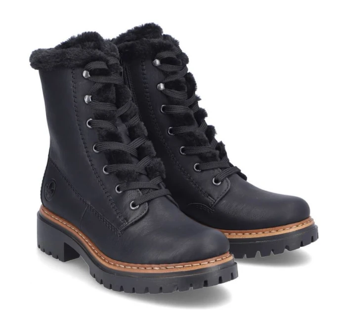 W boty s kožešinou model 20845368 - Rieker W boty s kožešinou model 20845368 - Rieker