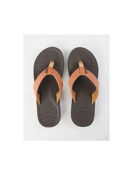 model 22098535 Eco Žabky s otevřenou špičkou hnědé - Rip Curl model 22098535 Eco Žabky s otevřenou špičkou hnědé - Rip Curl