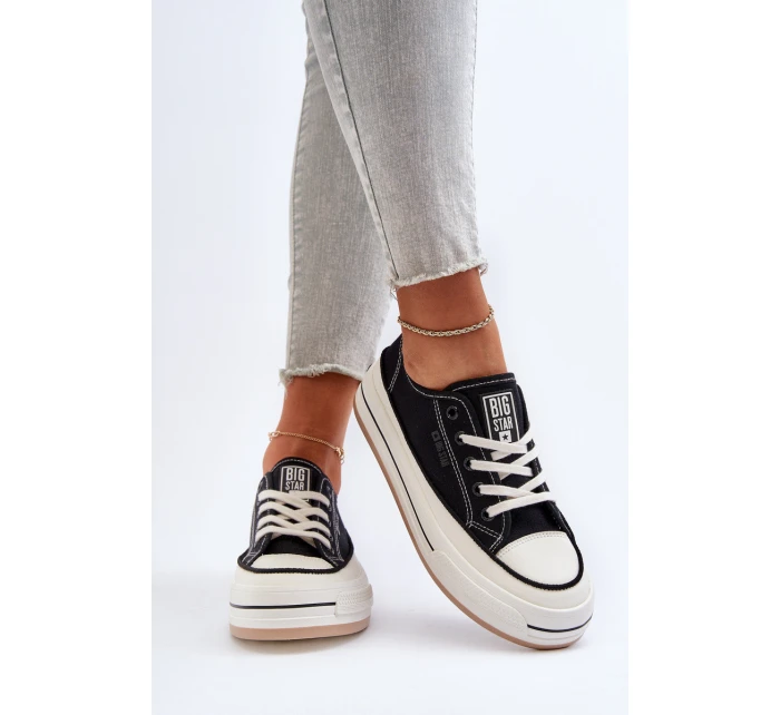 Dámské tenisky Big Star model 21653765 Černé - Big Star Shoes Dámské tenisky Big Star model 21653765 Černé - Big Star Shoes